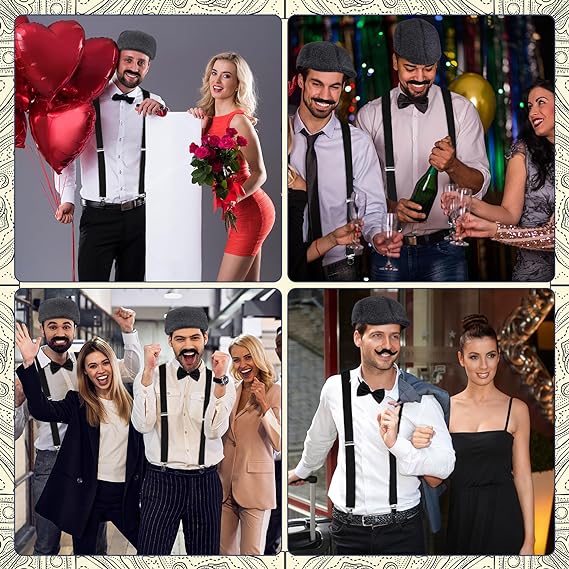 Gangster e Gatsby fantasia cos - Men'S Accessories In The 1920S avaliação e preço