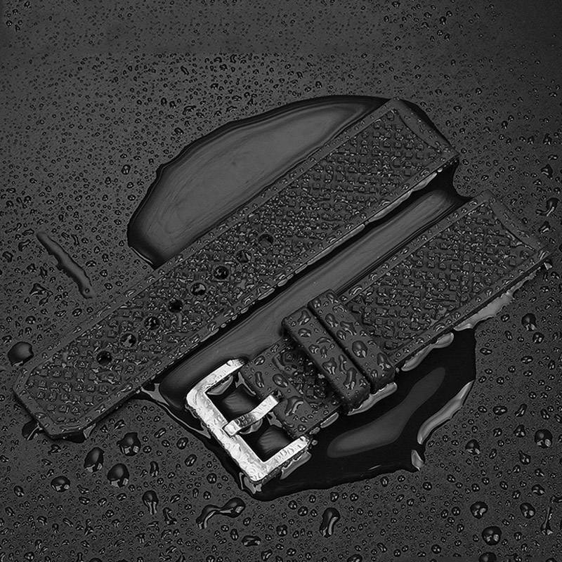 23mm 24mm Fluororubber Watchba - Men'S Accessories Cartier avaliação e preço