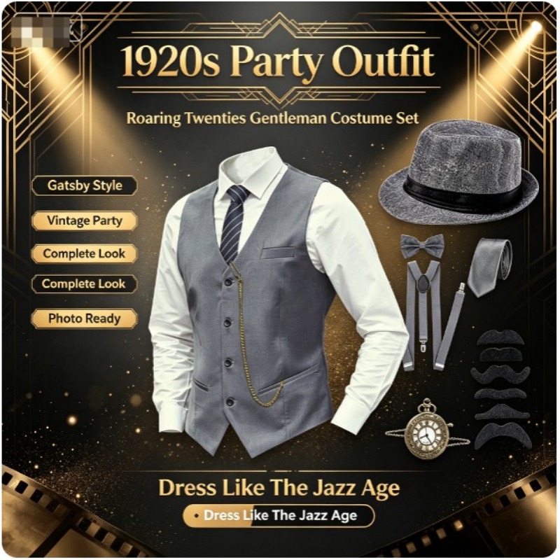 Conjunto de Acessórios Masculi - Men'S Accessories In The 1920S avaliação e preço