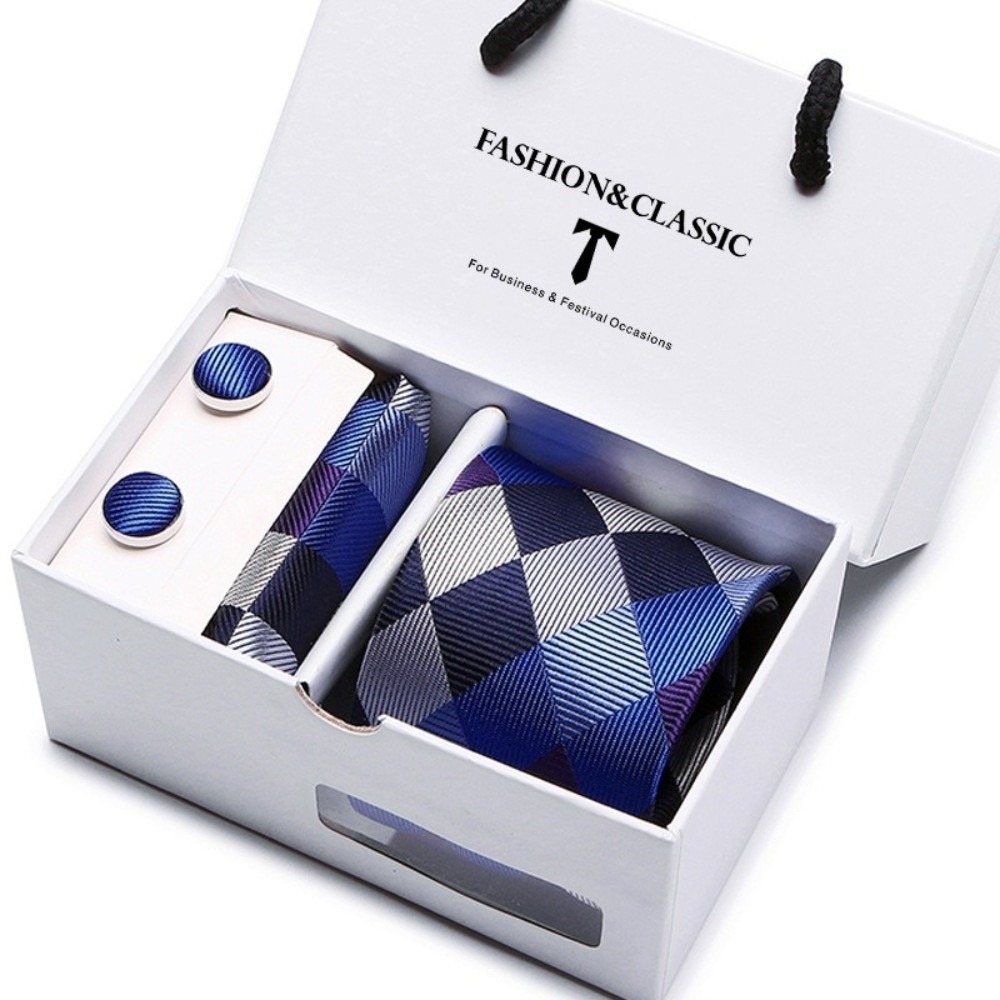Conjunto de gravatas de seda j - Neck Tie Set Box avaliação e preço